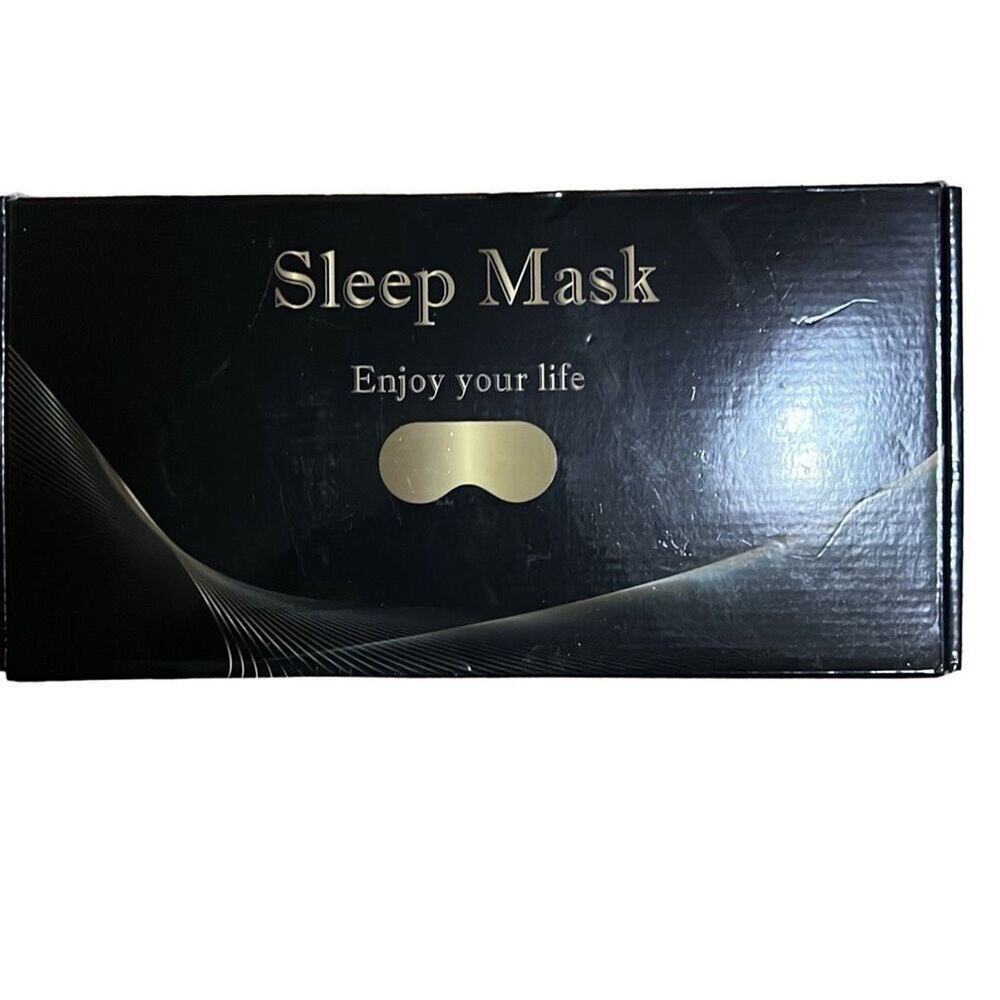 LC-DOLINDA Unisex Black‎ Sleep Mask Bluetooth Headphones